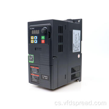 Frekvenční měnič 4 kW 220V